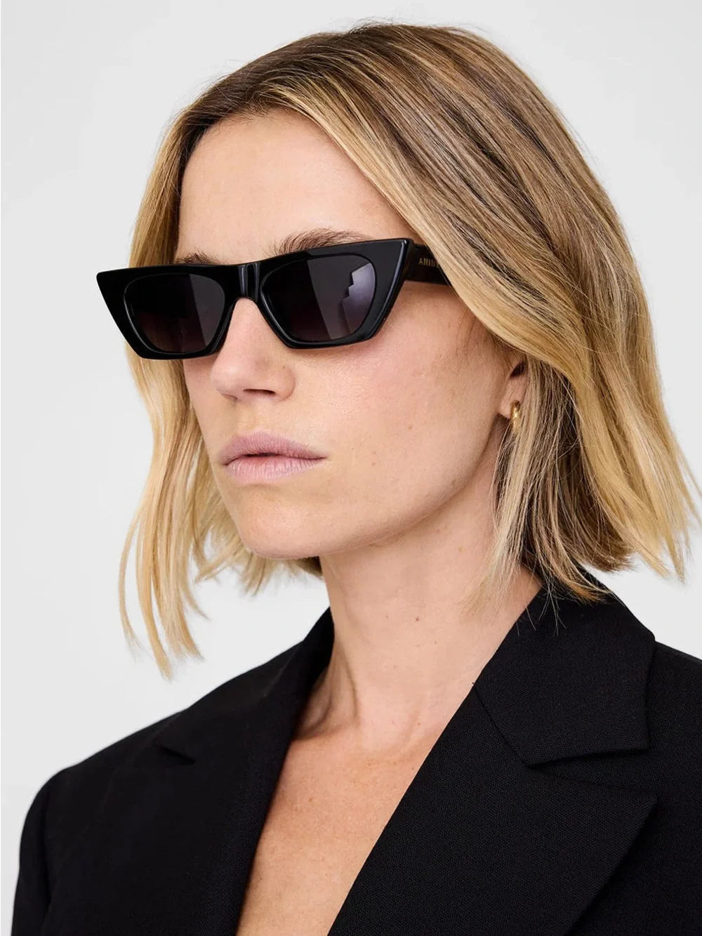 Anine Bing Pierre Sunglasses in Black New